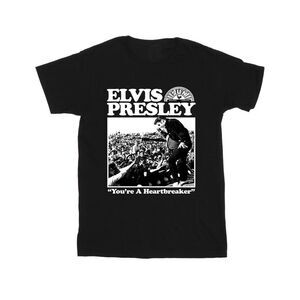 Elvis Mens A Heartbreaker T-Shirt / Black